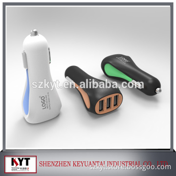 New Factory 5V 4.5A Car Charger with 3 USB ports